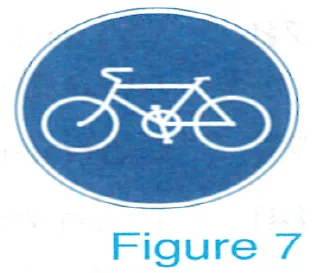bicycle path sign