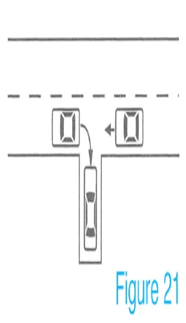 entering a roadside garage